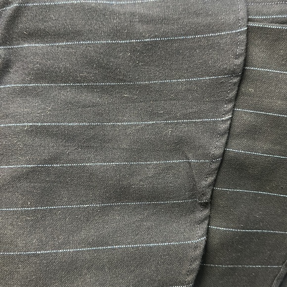 Burberry Navy Blue Striped Button Down Shirt - Picture 10 of 10